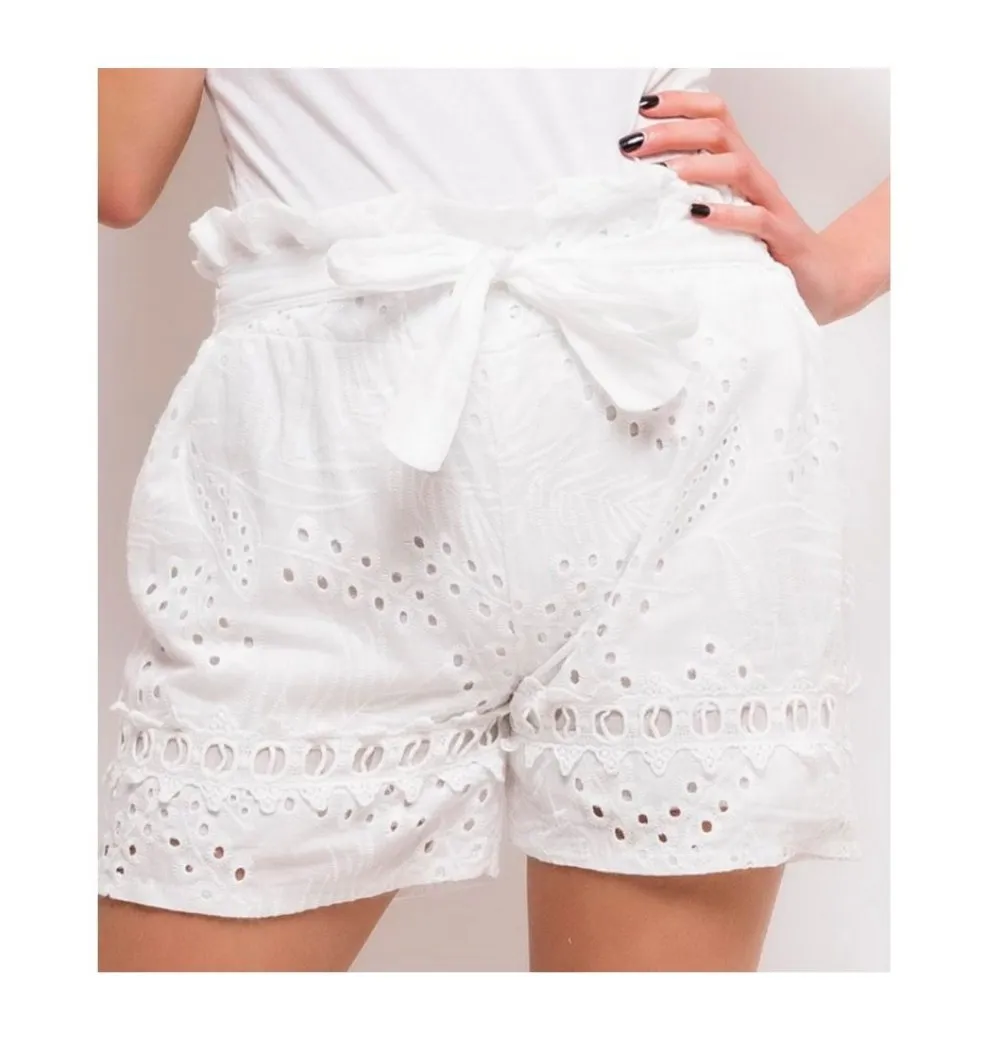 Shorts pizzo sangallo!