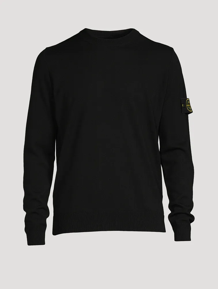 STONE ISLAND Wool Crewneck Sweater