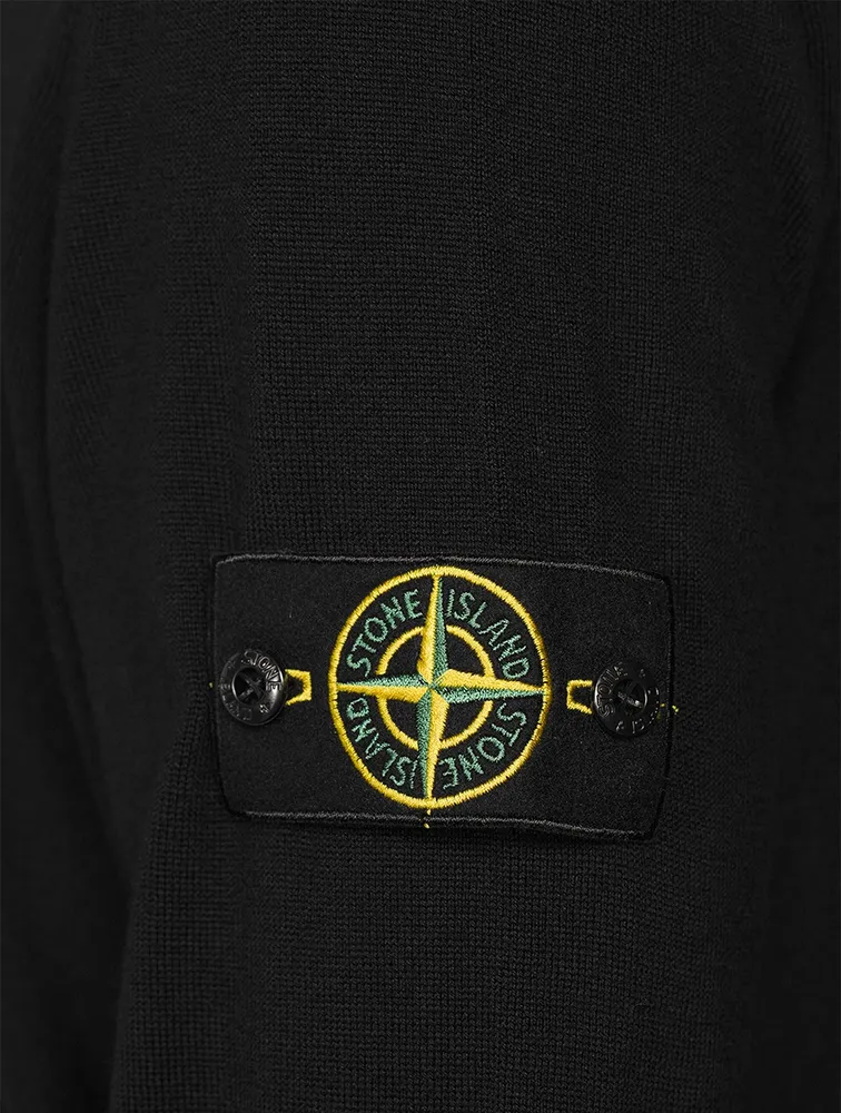 STONE ISLAND Wool Crewneck Sweater