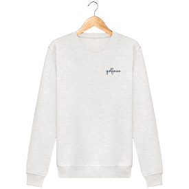 Sweat en coton bio brodé GOLFEUSE