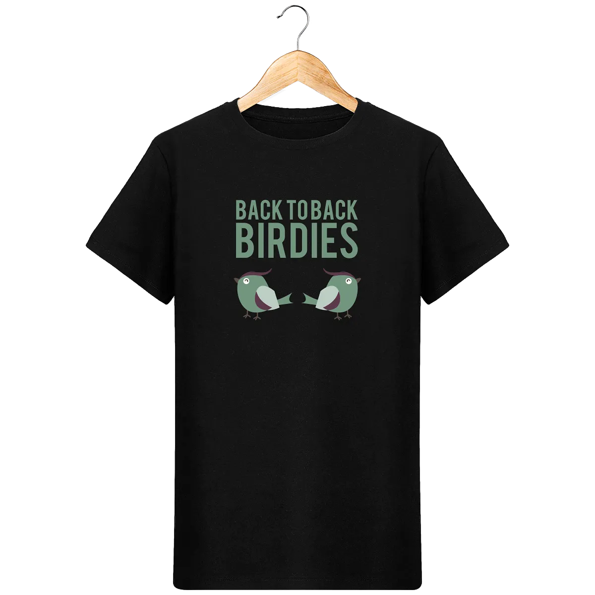 T-Shirt en coton bio BACK TO BACK BIRDIES