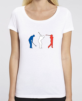 T-Shirt en coton bio BLEU BLANC ROUGE