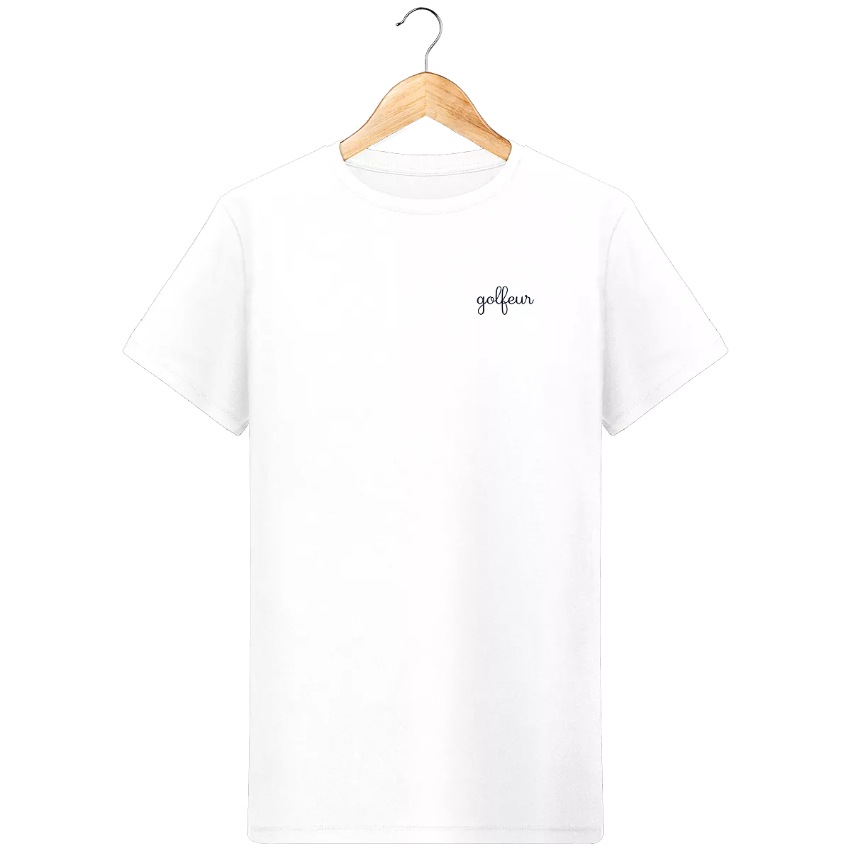 T-Shirt en coton bio brodé GOLFEUR