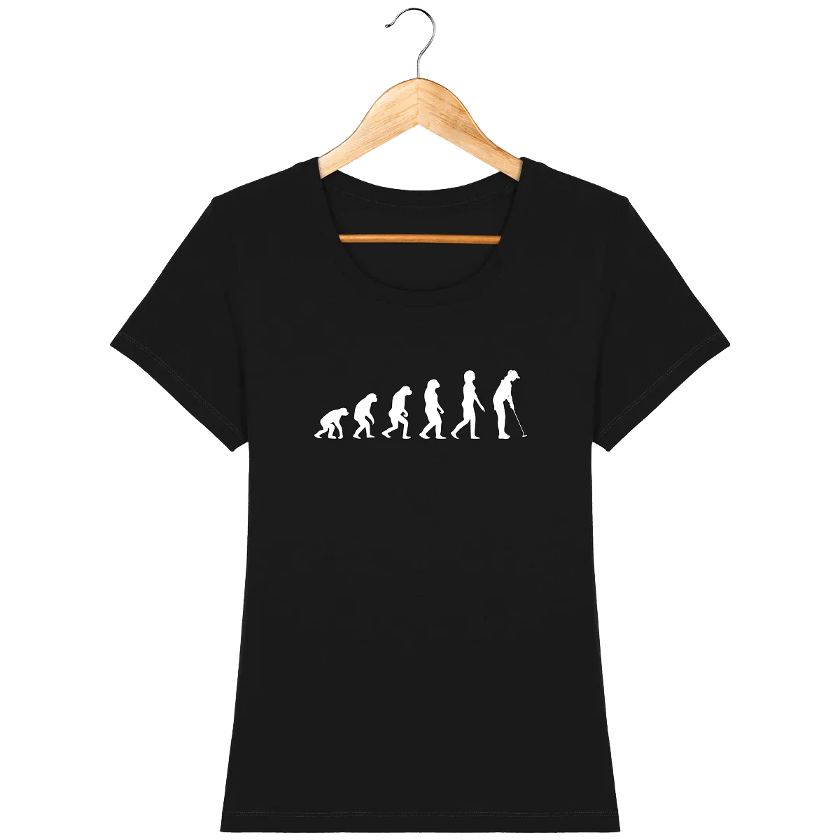 T-Shirt en coton bio Evolution femme