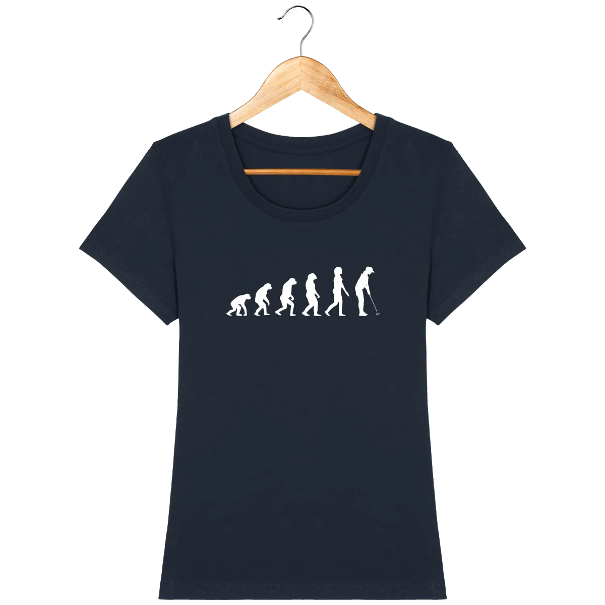 T-Shirt en coton bio Evolution femme