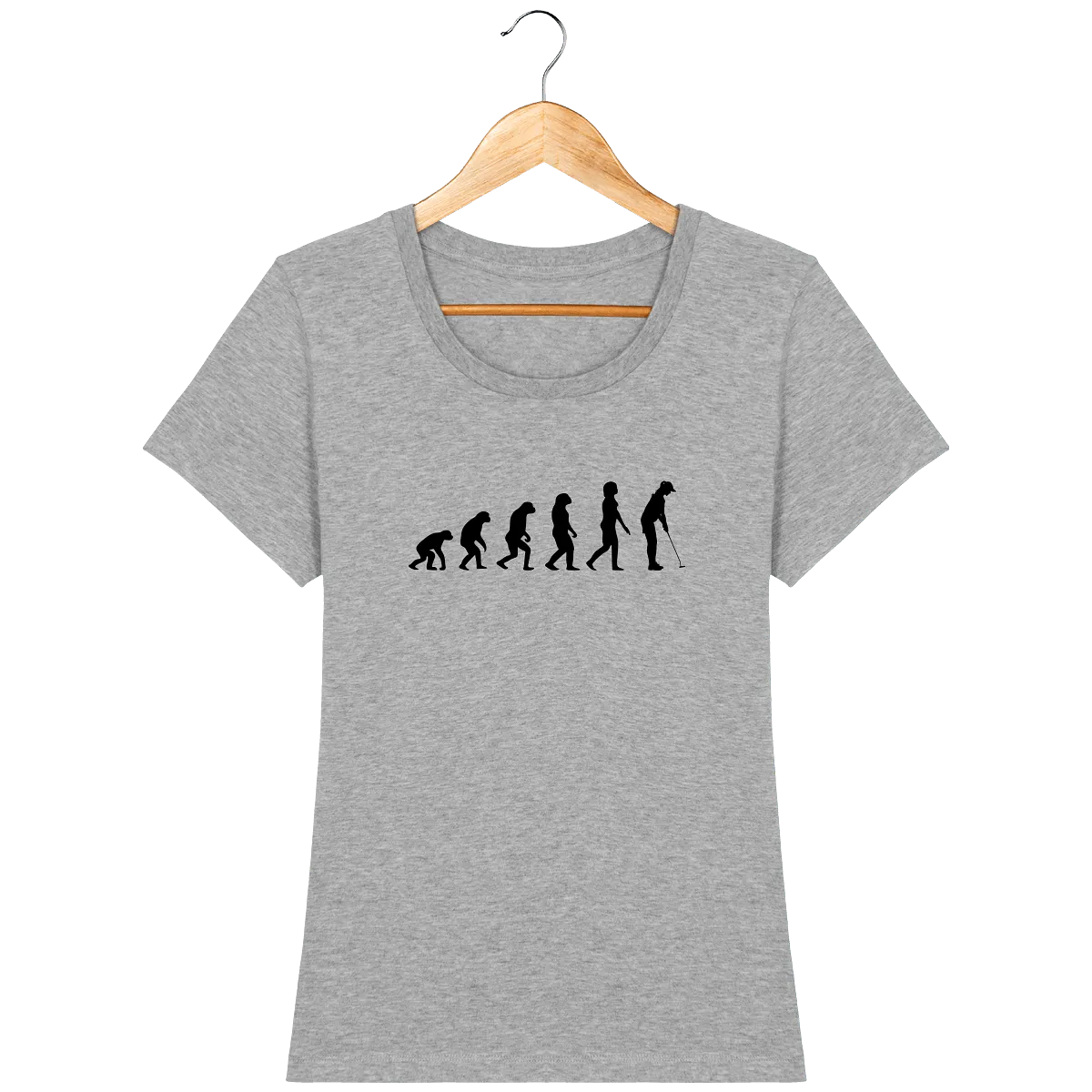 T-Shirt en coton bio Evolution femme