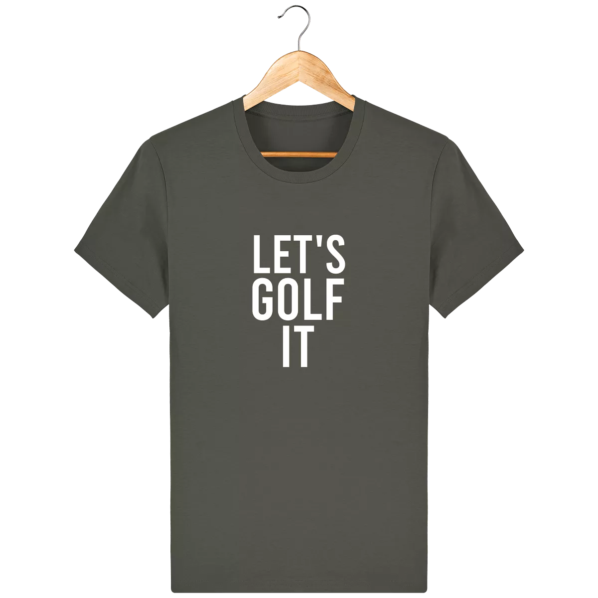 T-Shirt en coton bio LET'S GOLF IT