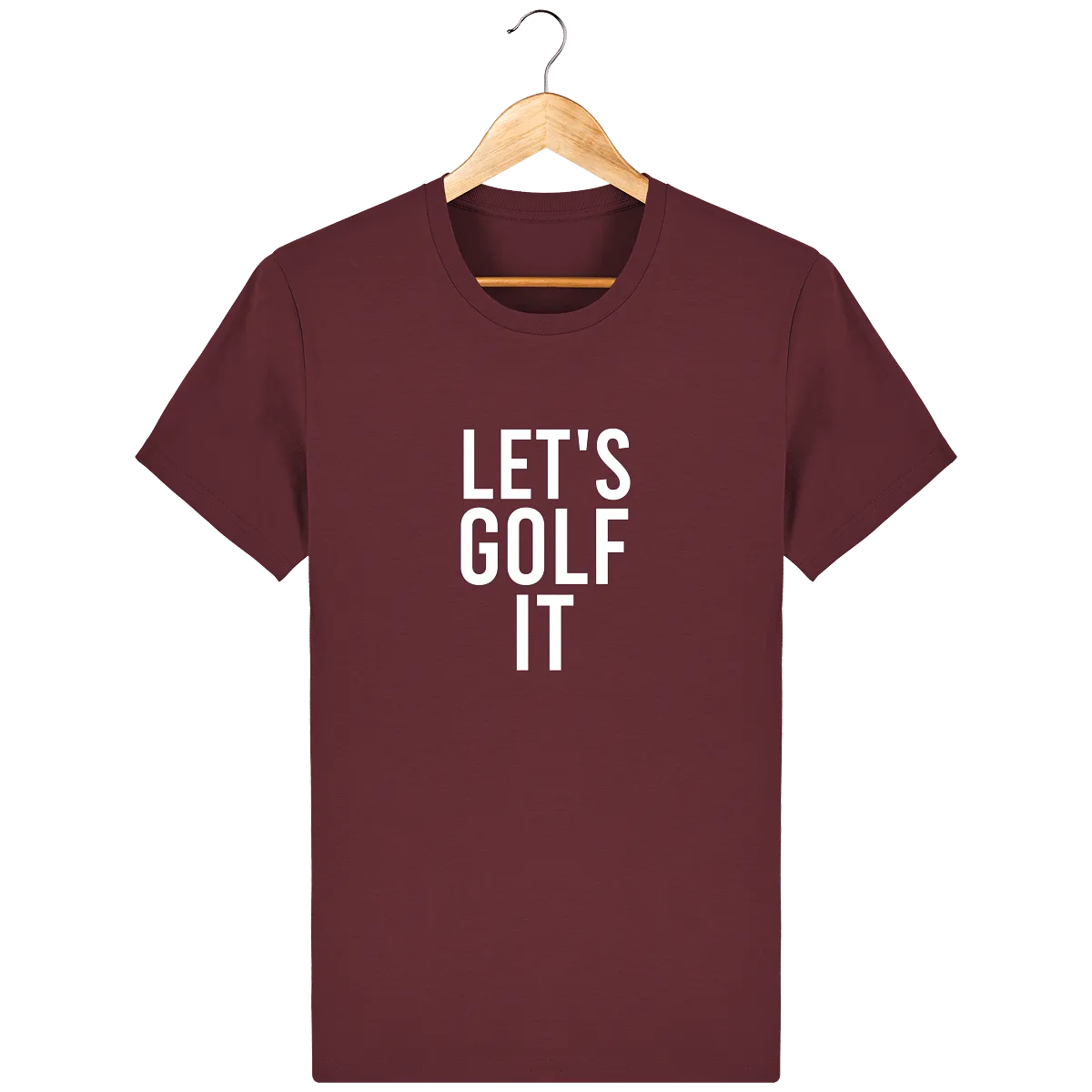 T-Shirt en coton bio LET'S GOLF IT