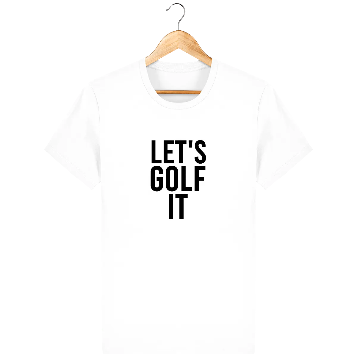 T-Shirt en coton bio LET'S GOLF IT