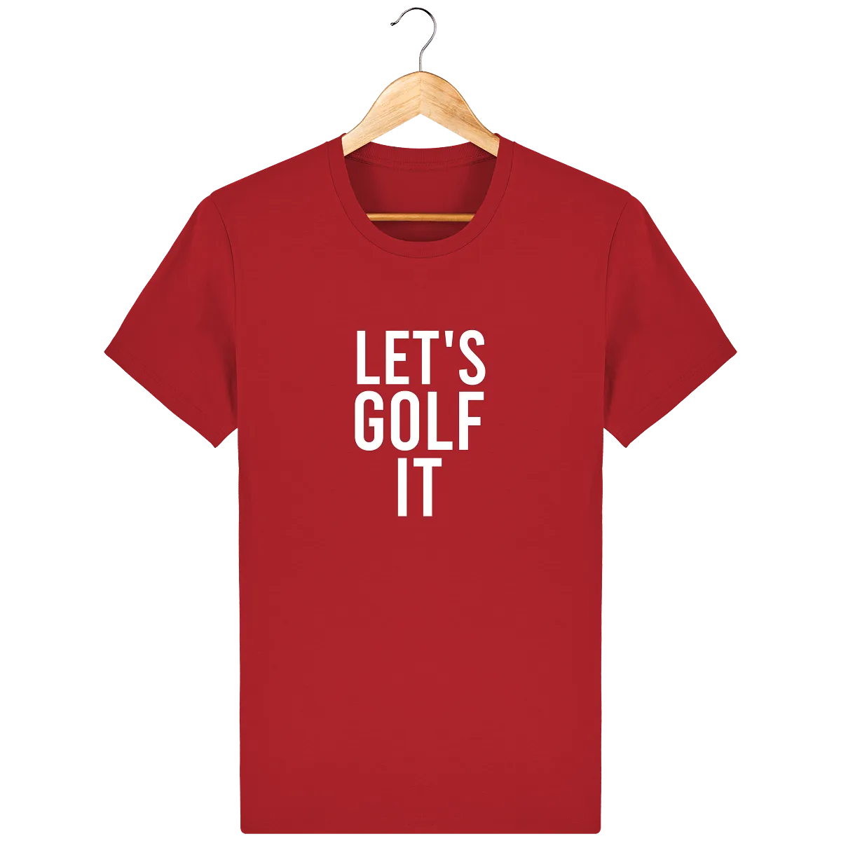 T-Shirt en coton bio LET'S GOLF IT