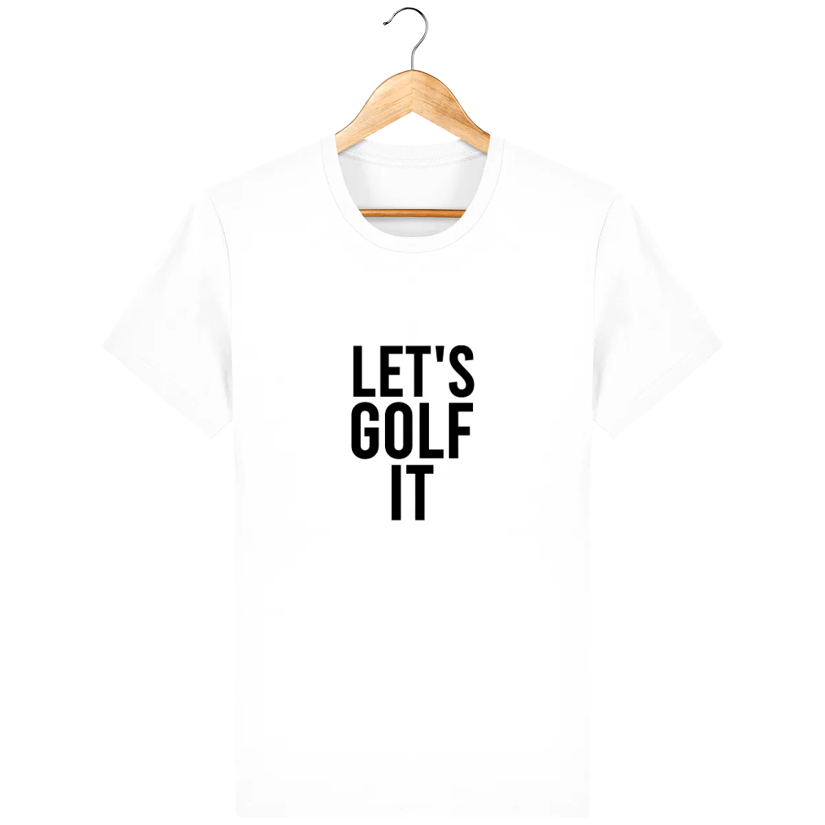 T-Shirt en coton bio LET'S GOLF IT