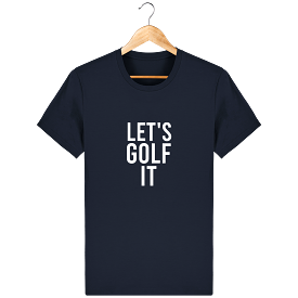 T-Shirt en coton bio LET'S GOLF IT