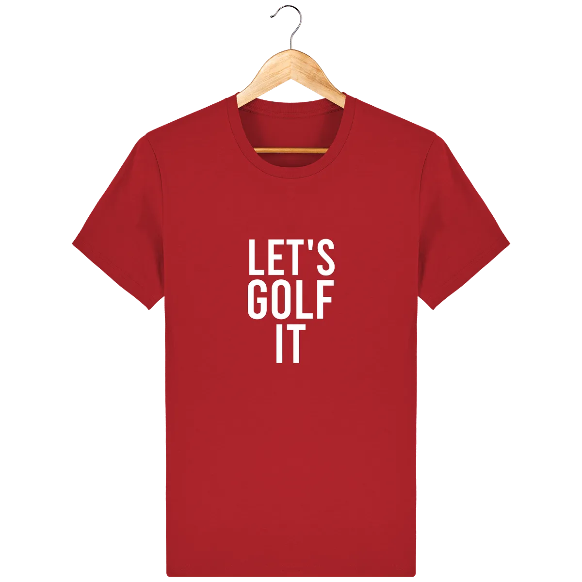 T-Shirt en coton bio LET'S GOLF IT