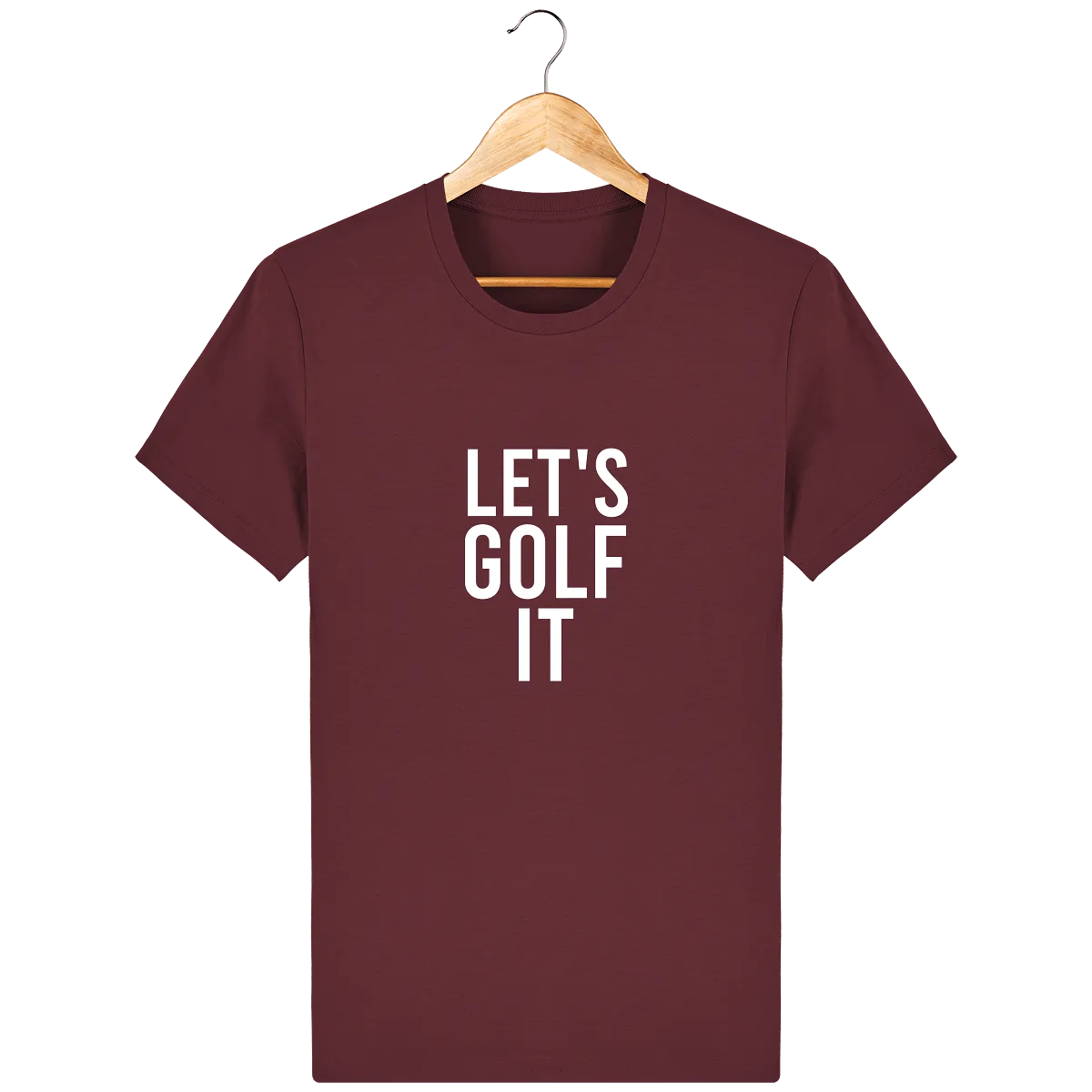 T-Shirt en coton bio LET'S GOLF IT