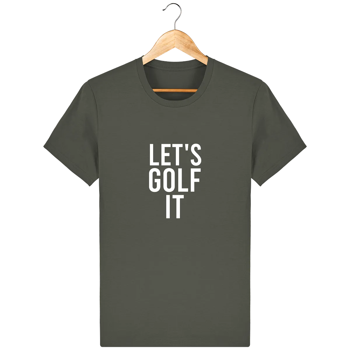 T-Shirt en coton bio LET'S GOLF IT