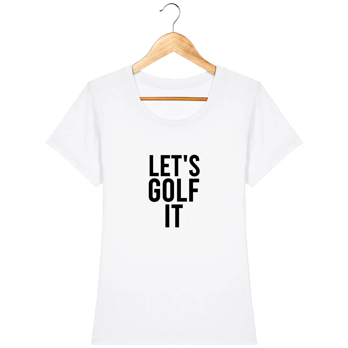 T-Shirt en coton bio LET'S GOLF IT