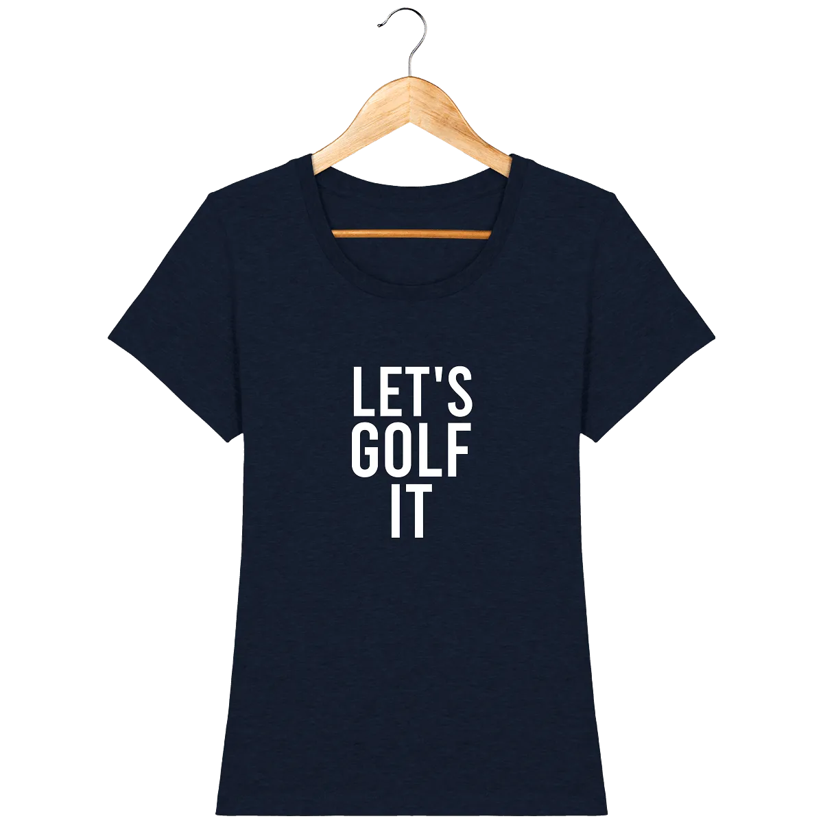 T-Shirt en coton bio LET'S GOLF IT