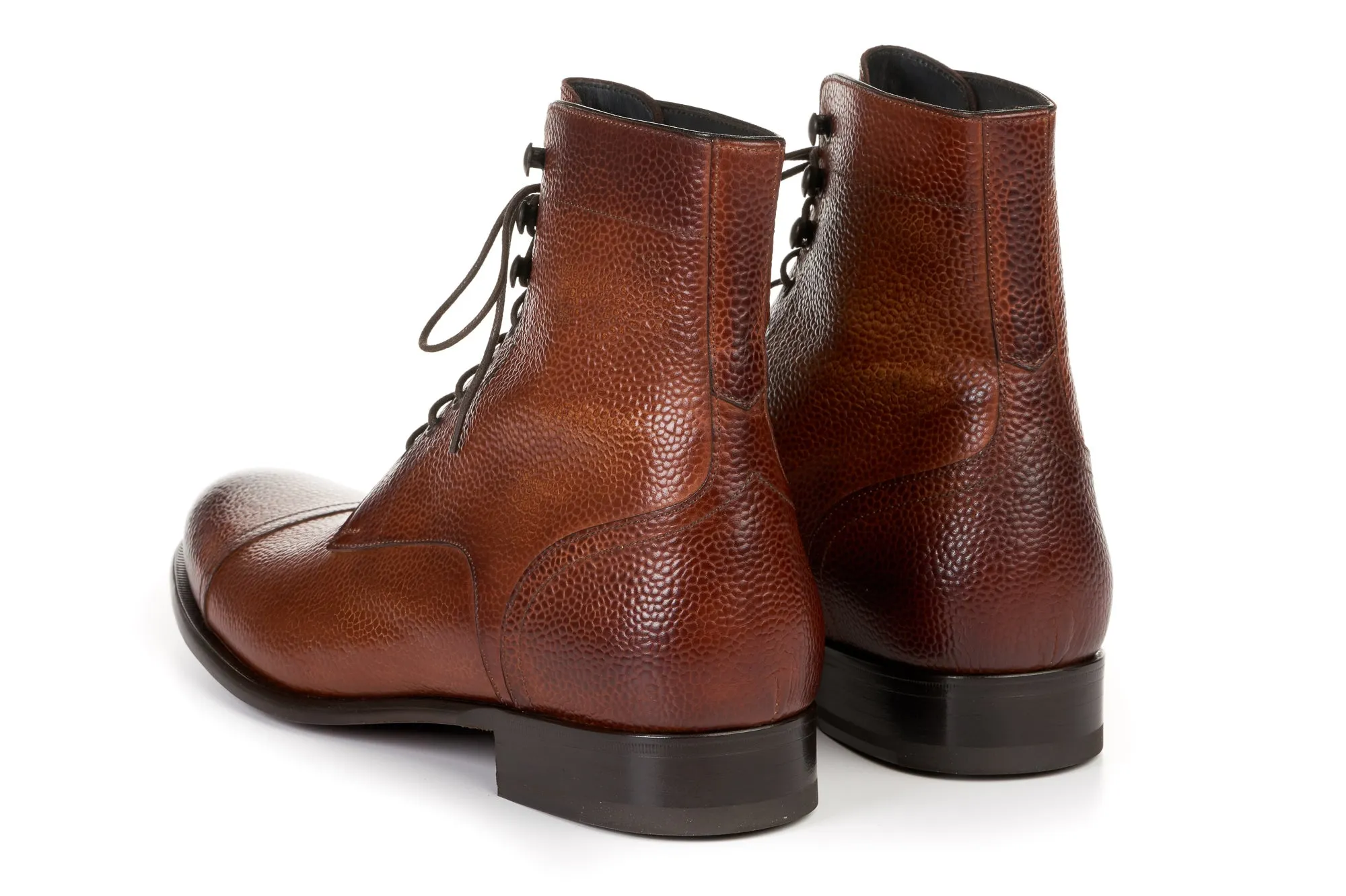 The Jackman Cap-Toe Boot - Havana Brown