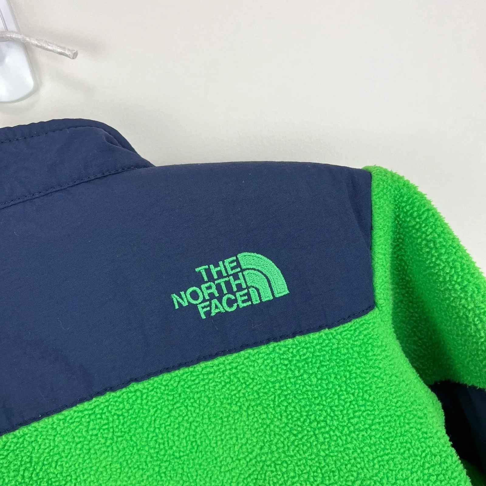 The North Face Green Blue Denali Fleece Jacket 12-18 Months