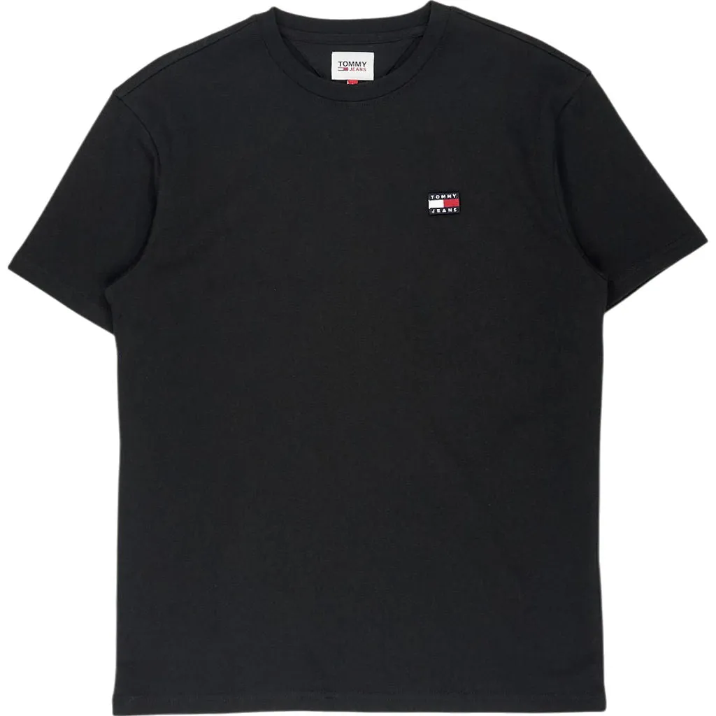 Tommy Jeans Black XS Badge Tee