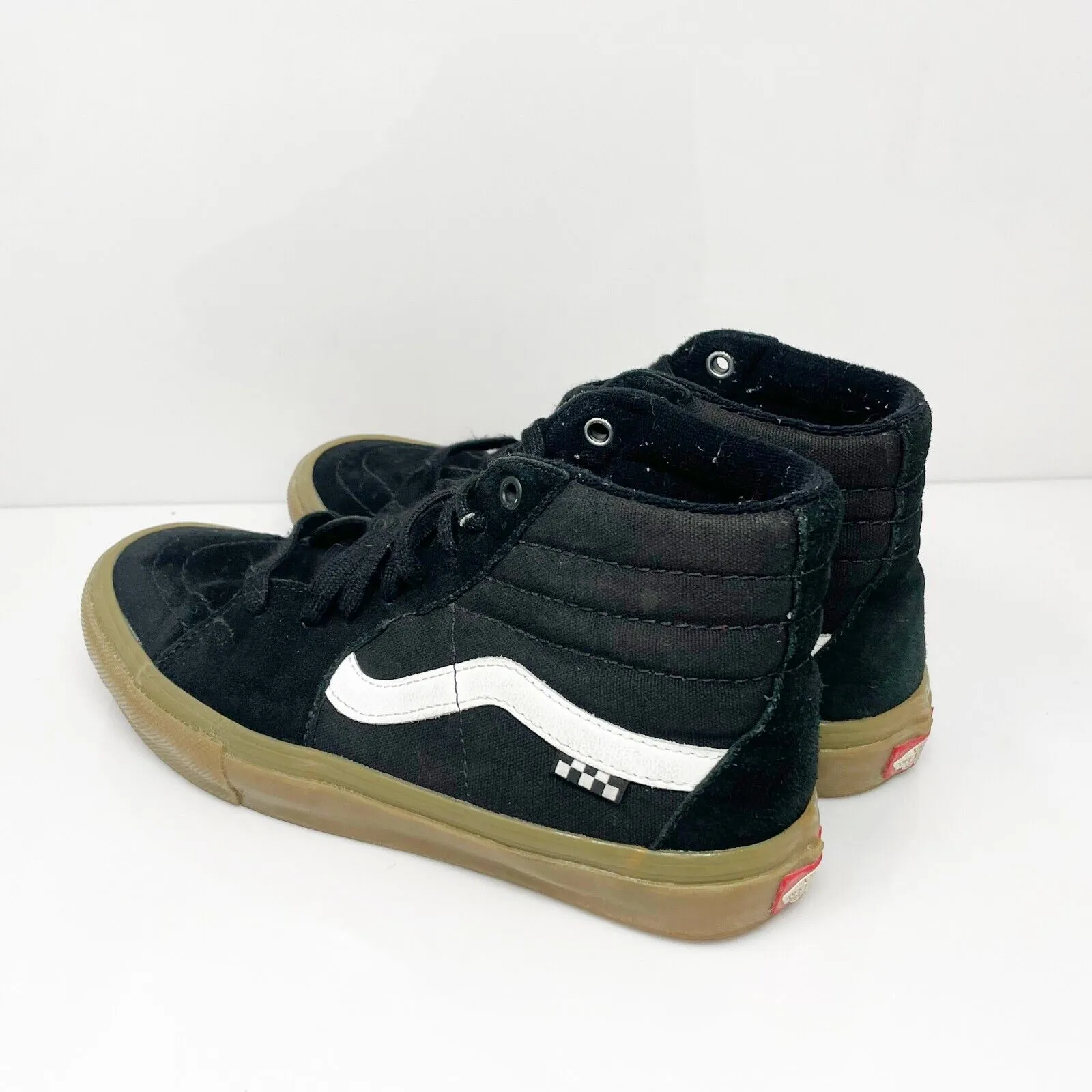 Vans Mens Sk8 Hi 500714 Black Casual Shoes Sneakers Size 7.5