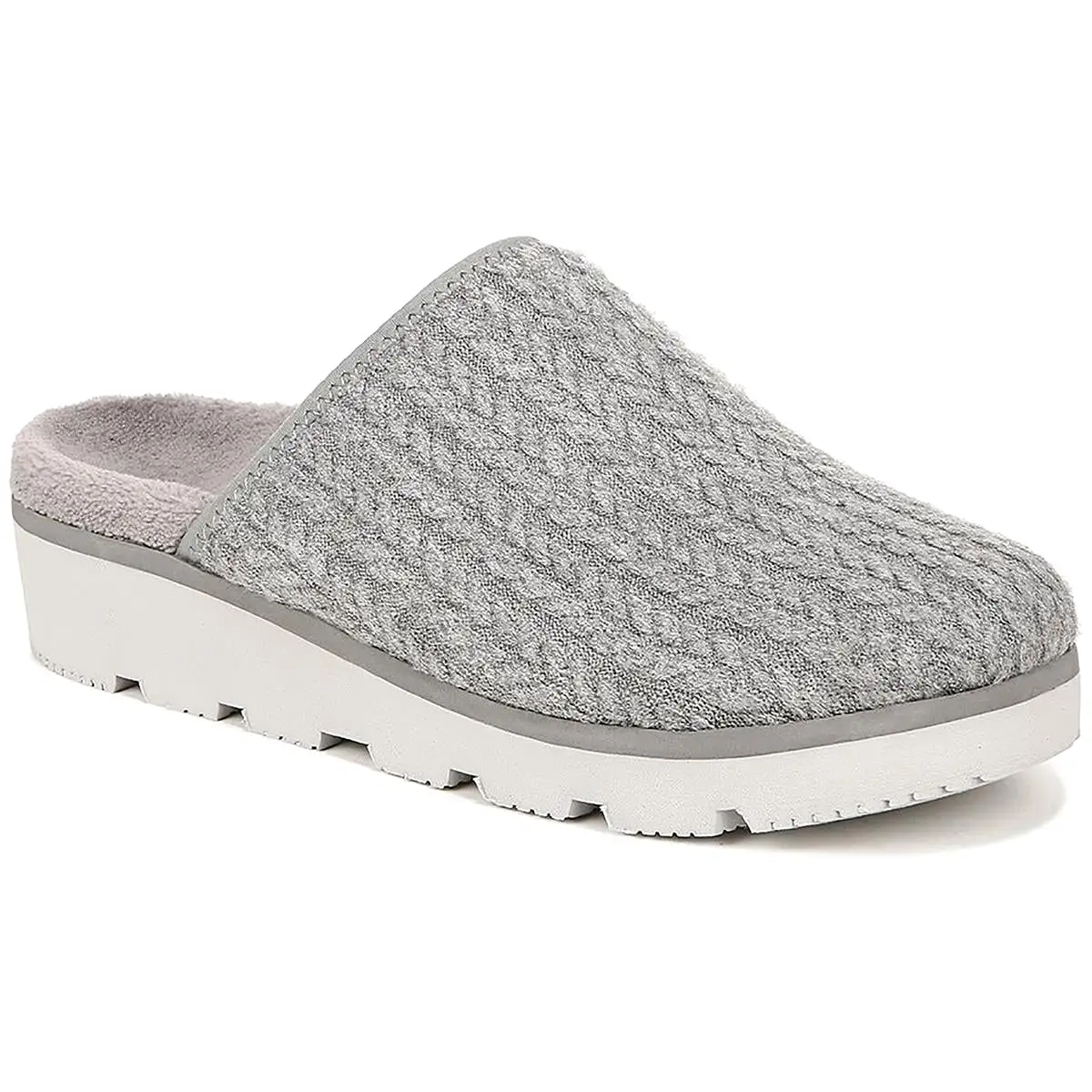 Vionic Womens Sakura Braided Knit Slide Slippers