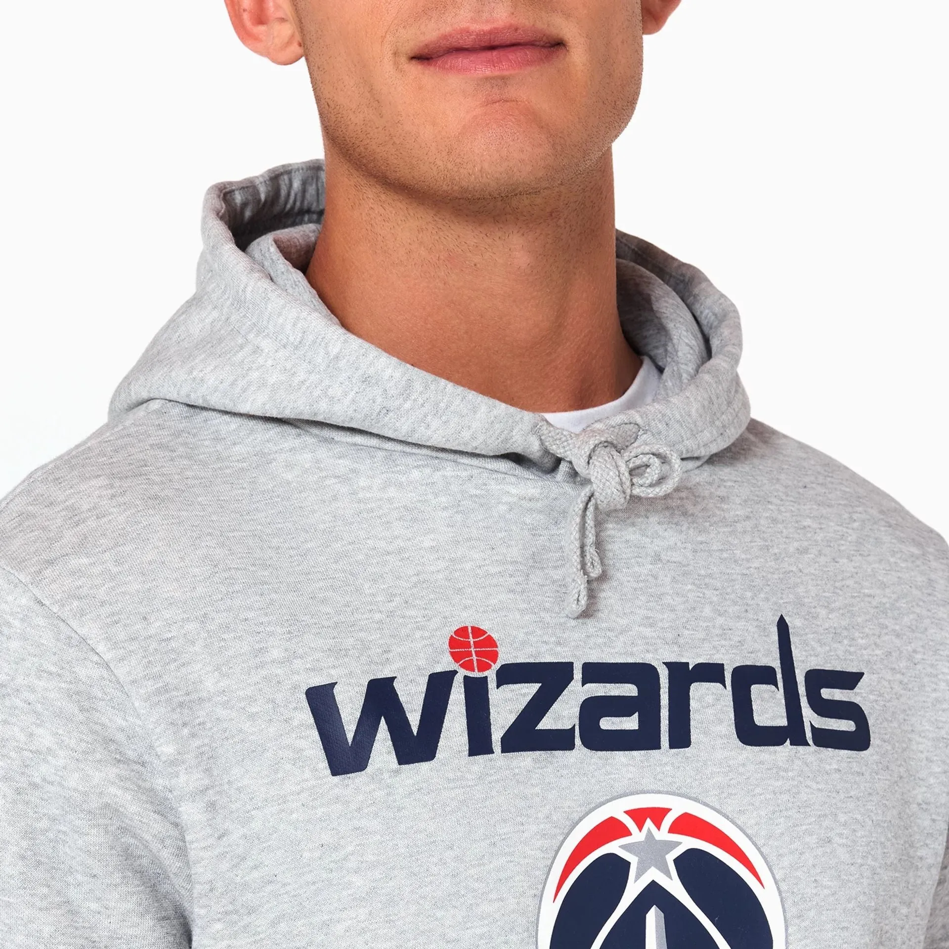 Washington Wizards NBA Grey Pullover Hoodie