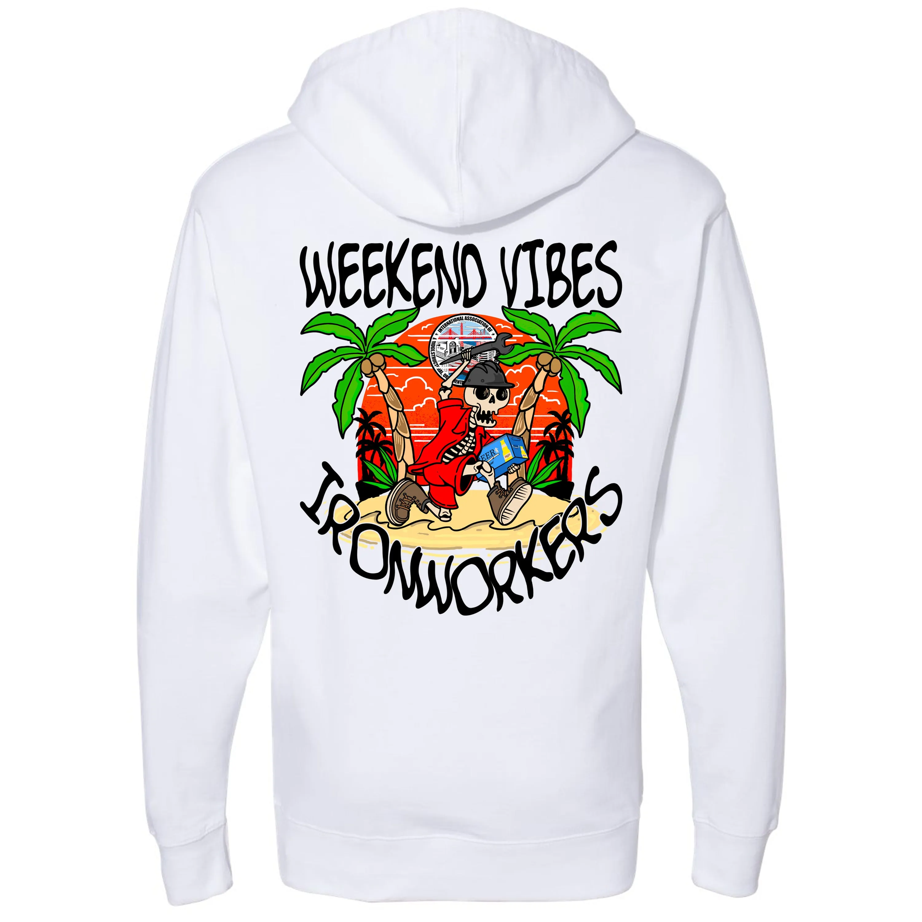 WEEKEND VIBES PULLOVER HOODIE