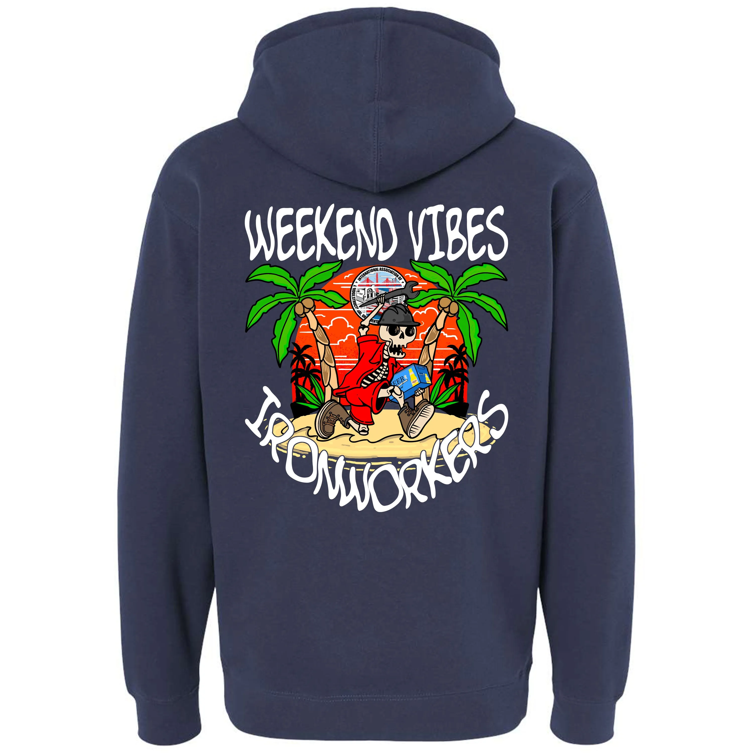 WEEKEND VIBES PULLOVER HOODIE