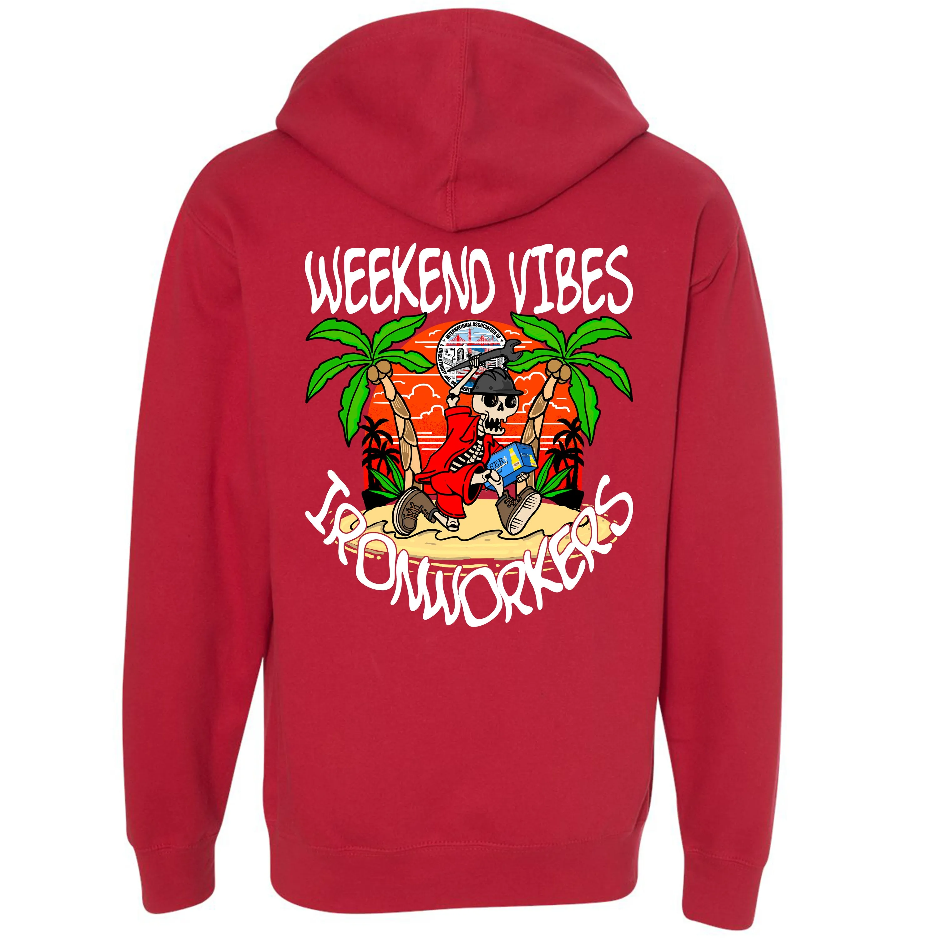 WEEKEND VIBES PULLOVER HOODIE