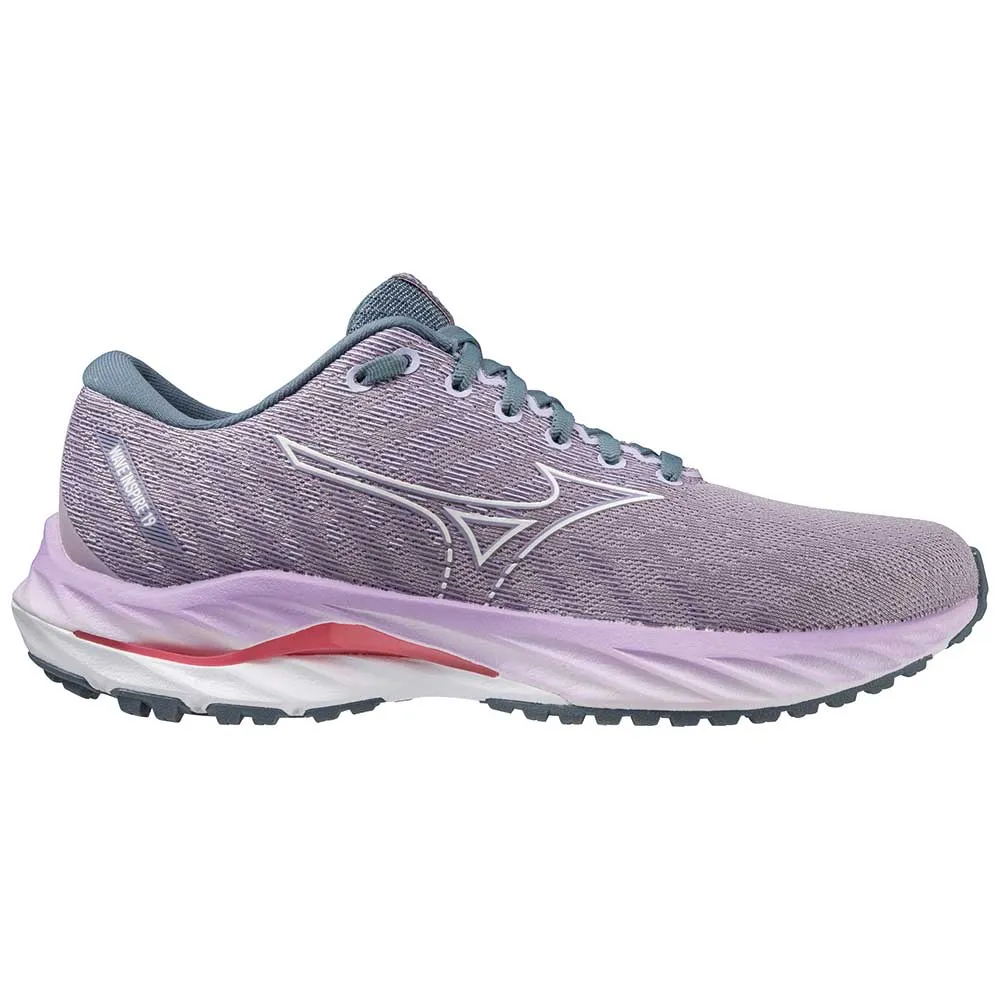 Women's Wave Inspire 19 Running Shoe- Wisteria/China Blue- Regular (B)