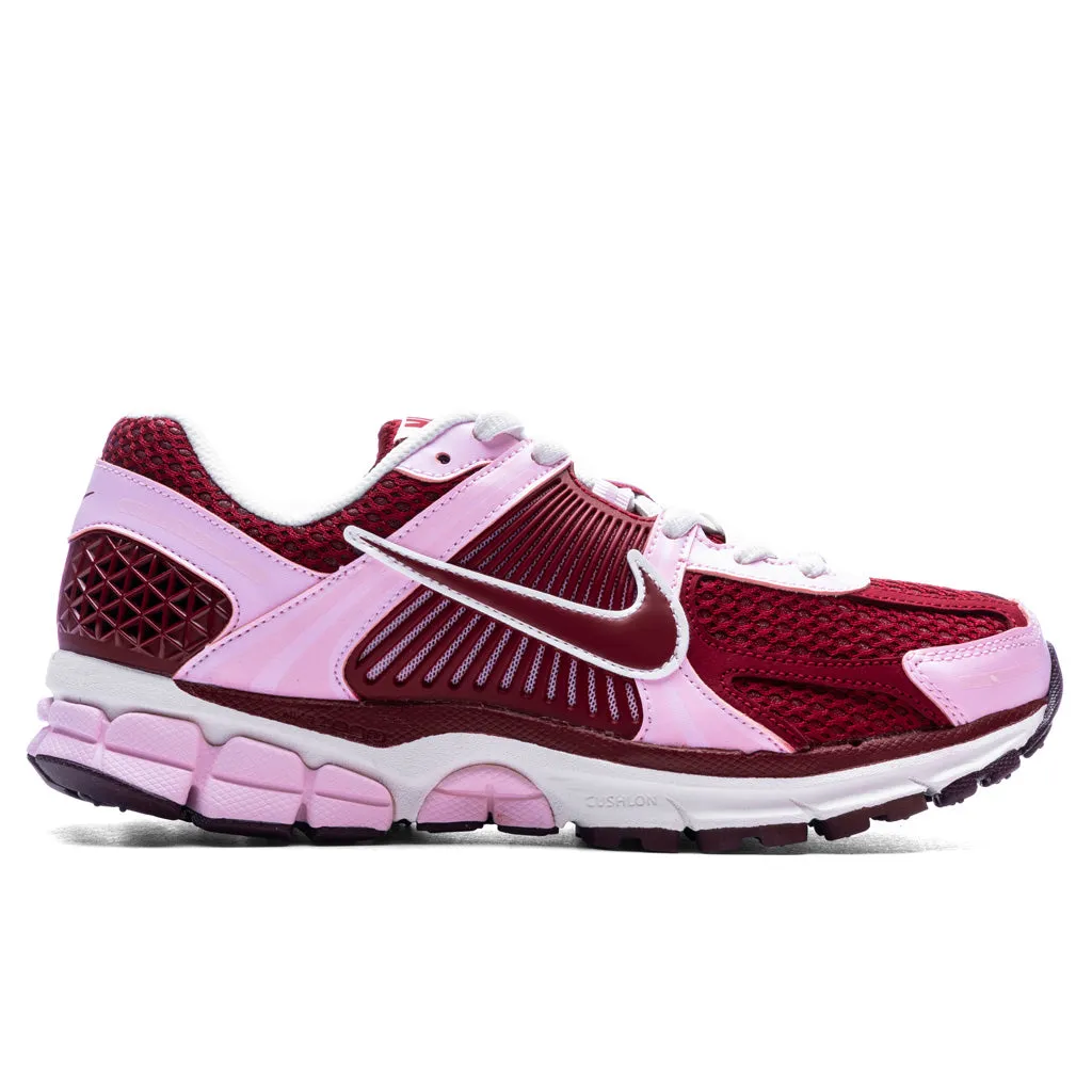 Women's Zoom Vomero 5 - Pink Foam /Team Red/Burgundy Crush