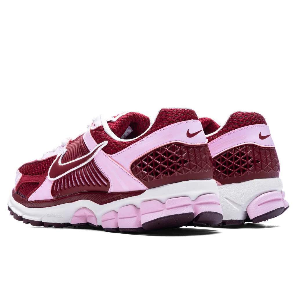 Women's Zoom Vomero 5 - Pink Foam /Team Red/Burgundy Crush