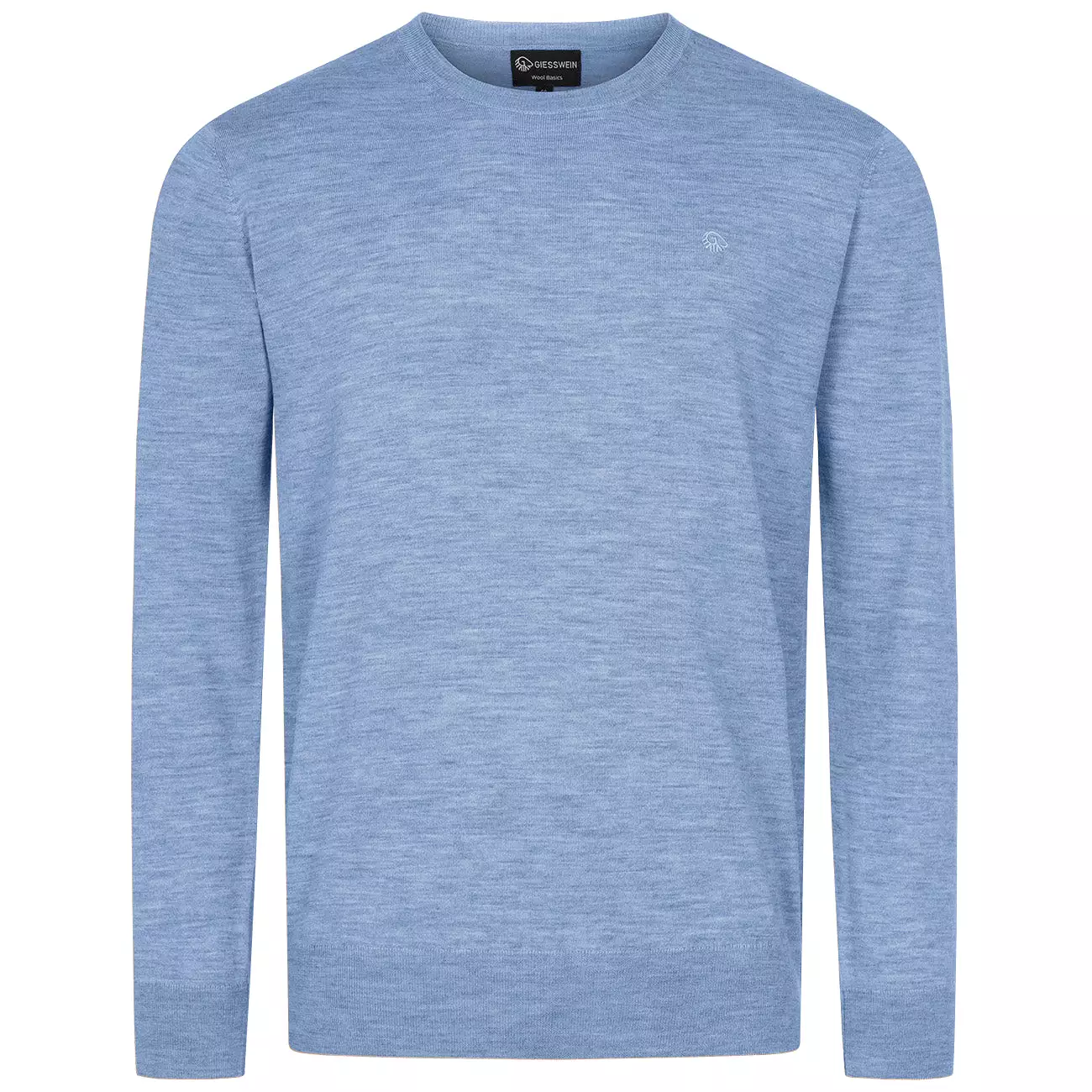 Wool Pullover Light Round Neck Men