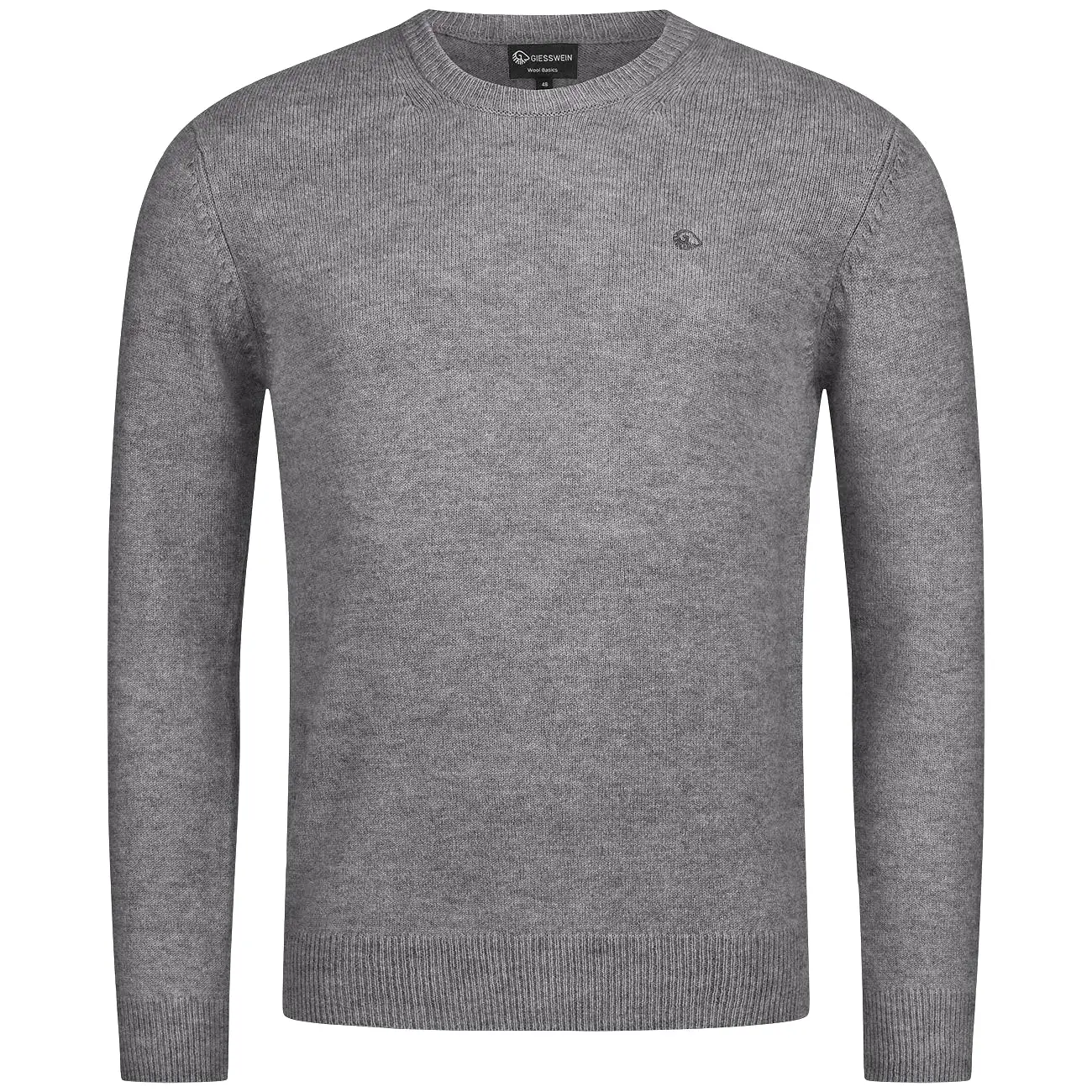 Wool Pullover Round Neck Men