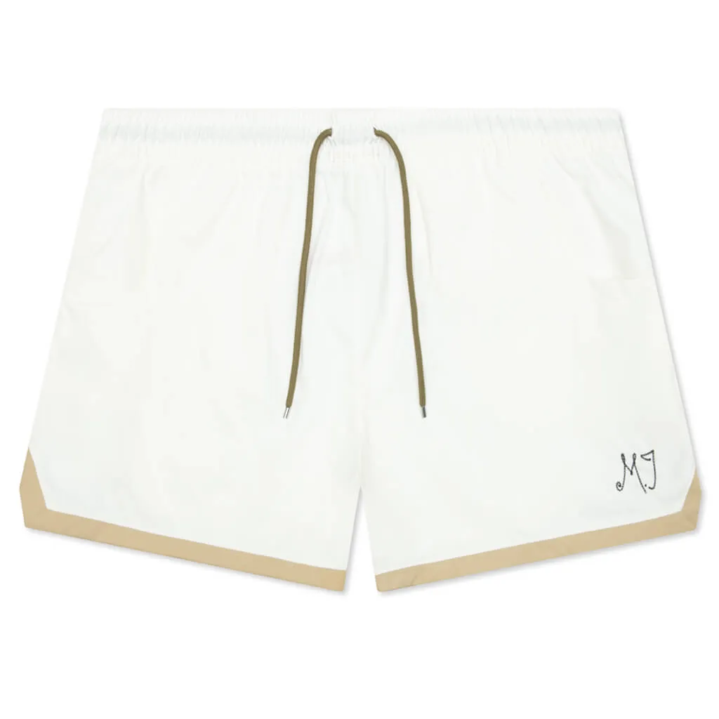 Woven Shorts Women's - Sail/Team Gold/Brown Kelp