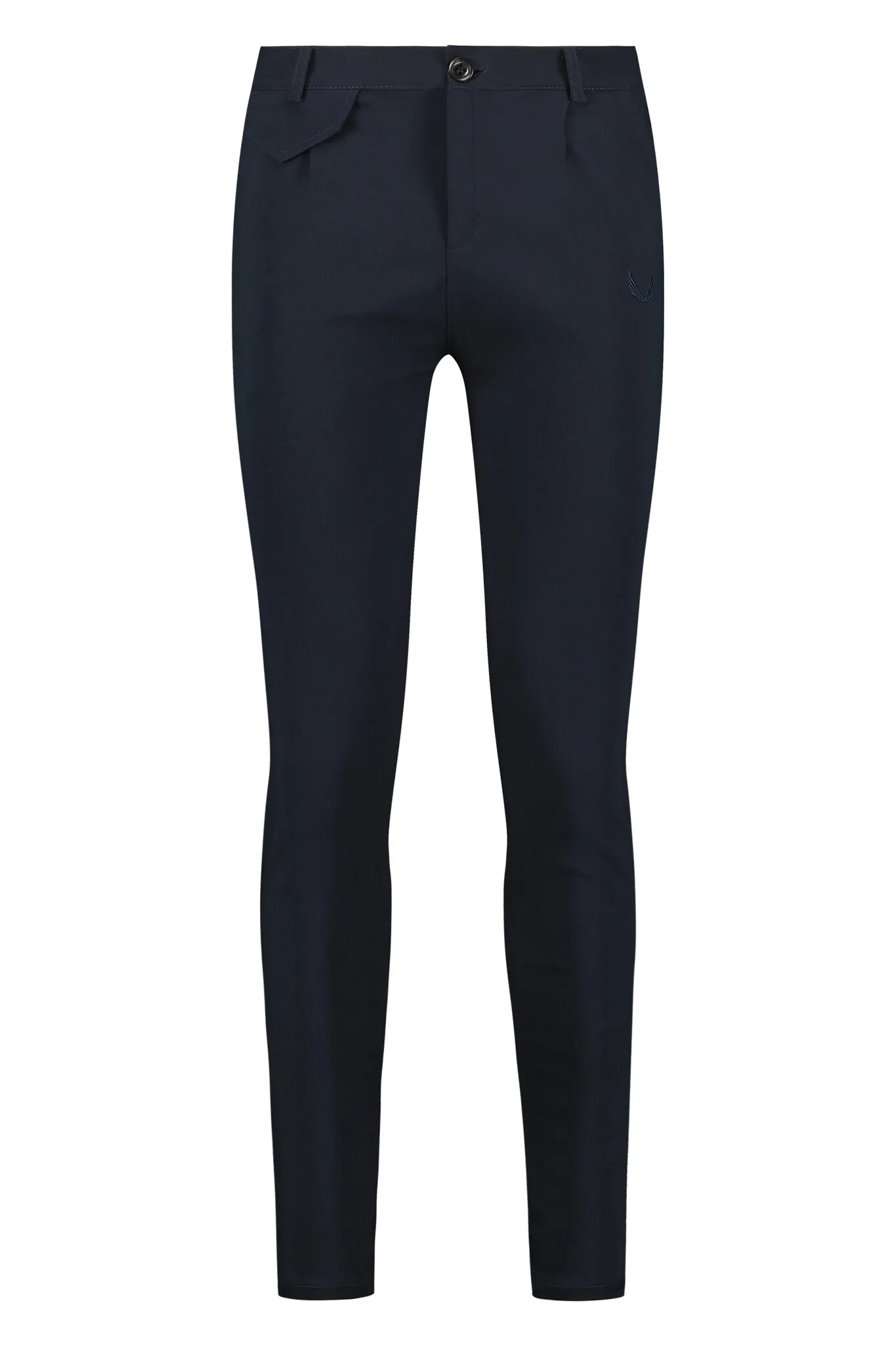 Zumo Slim Fit Pants VALERIO-N-BENGA-T-LONG Navy